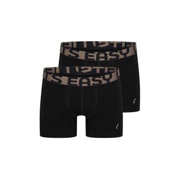 Alca Easy-Going 2-Pck Men Boxershort Black XXL